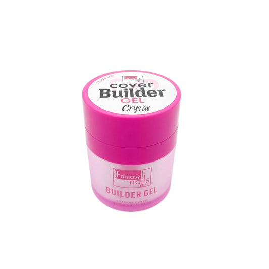 FANTASY NAILS COVER BUILDER GEL CRYSTAL 1 OZ